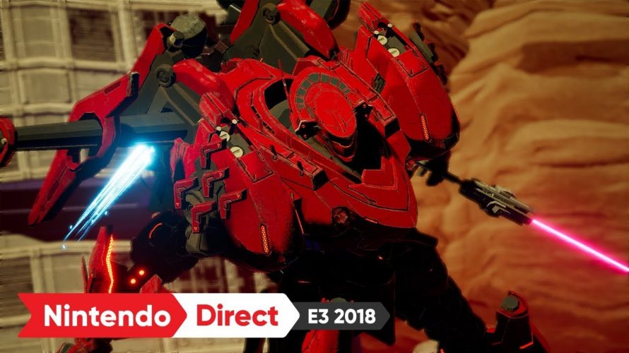 【#DAEMON X MACHINA】気になったソフト その10 戦略性とスピードのメカアクション 2019年発売！ #Nintendo Direct:E3 2018