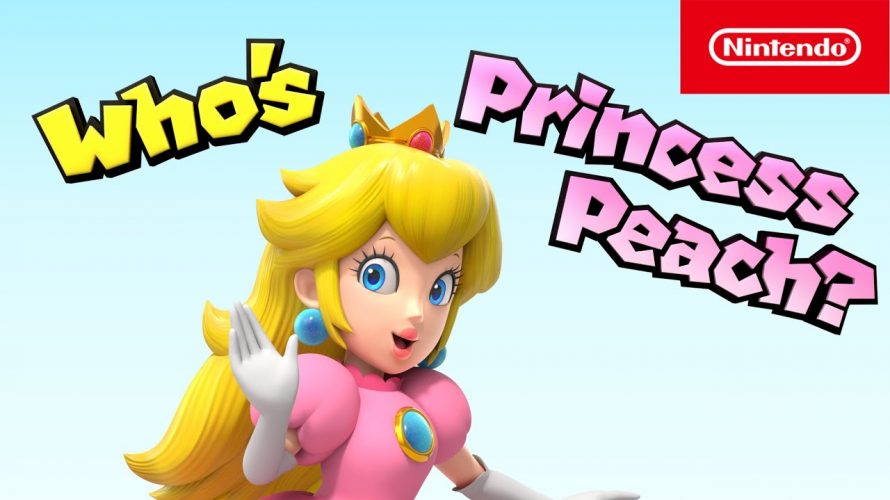 翻訳。桃は支配者『Get to Know Princess Peach on Nintendo Switch!』